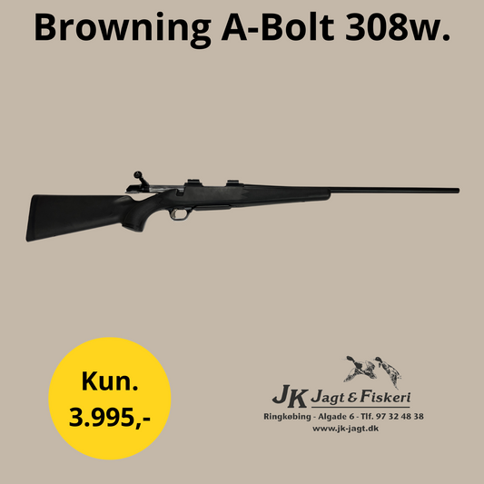 Browning A-Bolt 308w. Brugt