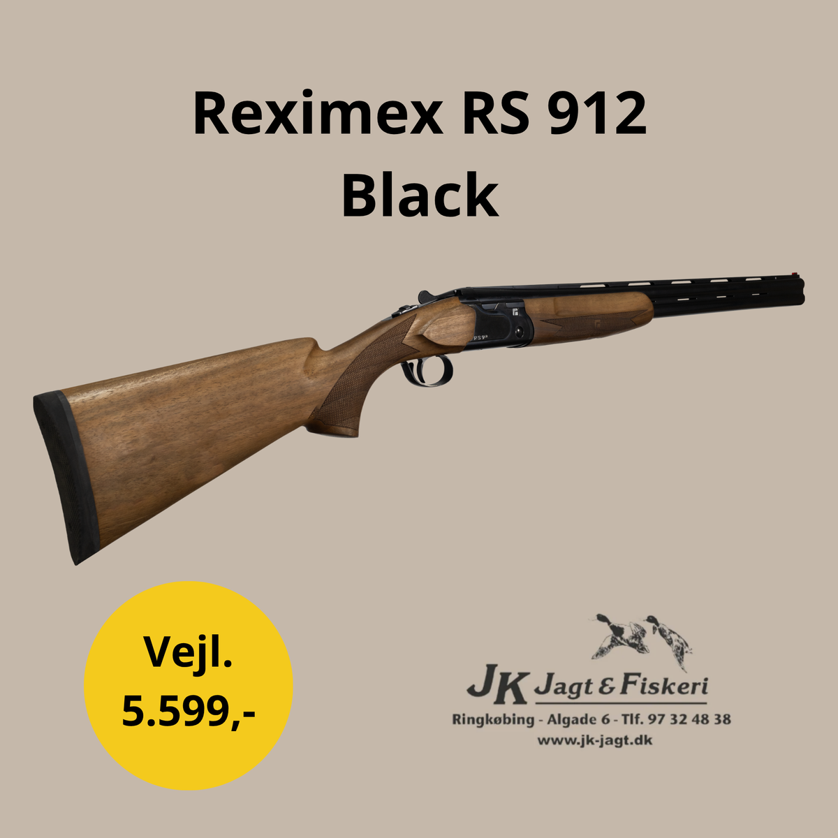 Reximex RS 912 Black - 12/76 71cm og 76cm