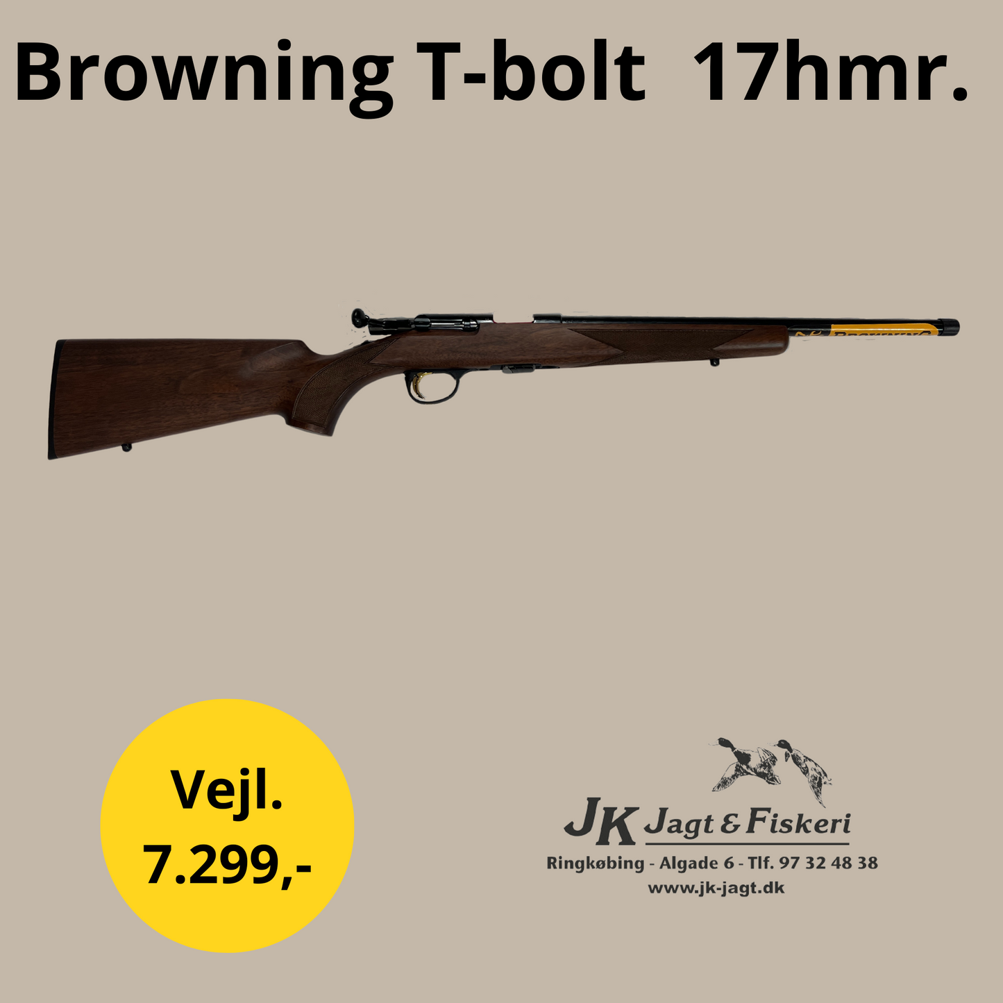 Browning T-bolt 17 hmr.