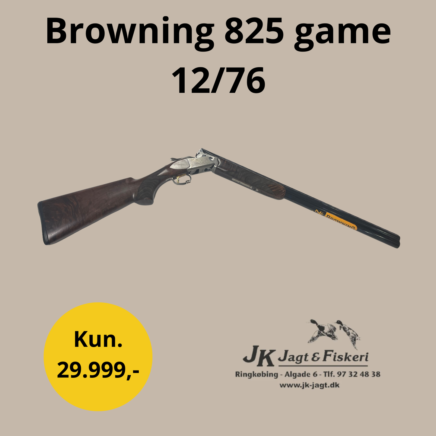 Browning 825 game 12/76