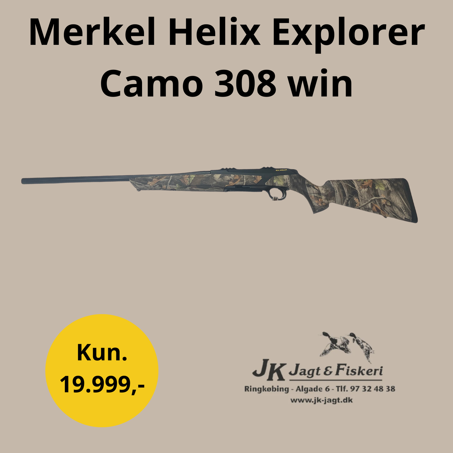 Merkel Helix Explorer Camo 308 Win