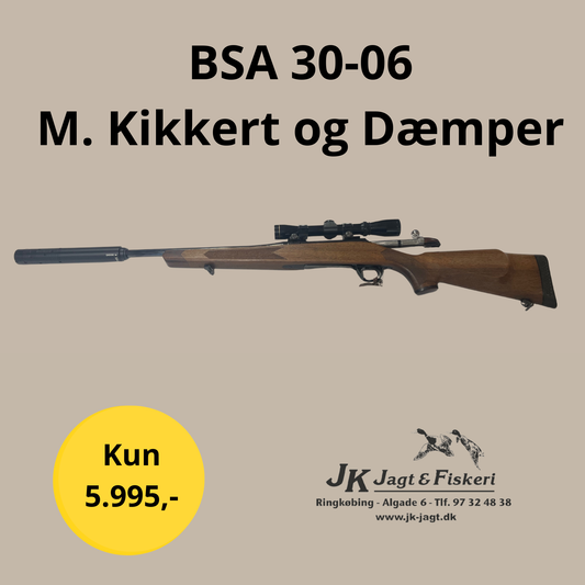 BSA 30-06 M.Kikkert og Dæmper