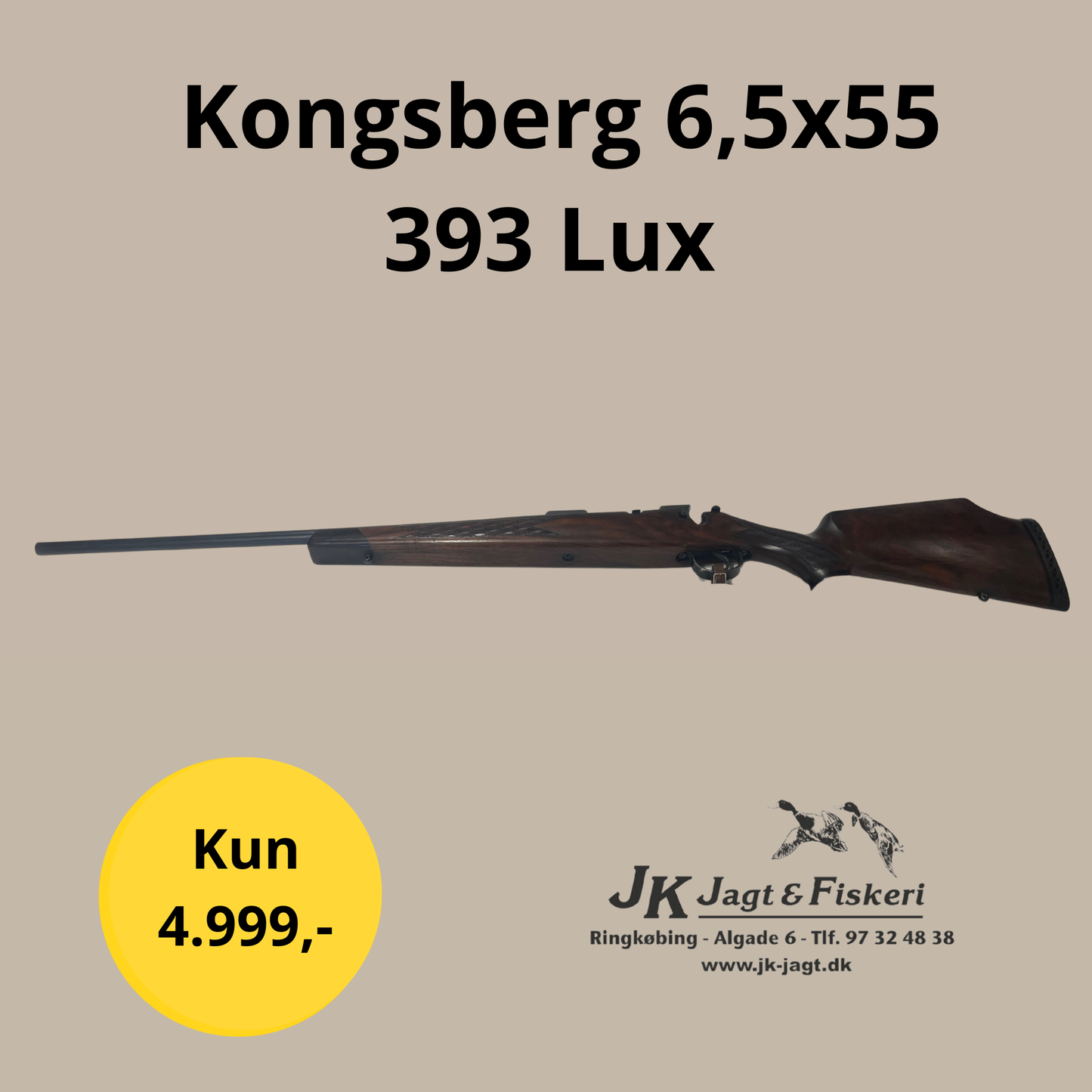 Kongsberg 6,5x55 393 Lux